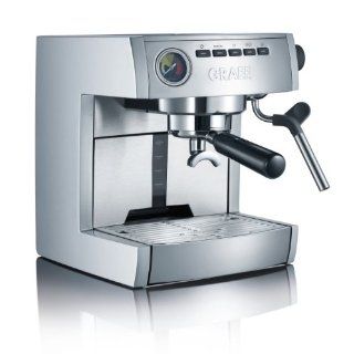 Gebr. Graef ES 85 Siebträger Espressoautomat Aluminium silber
