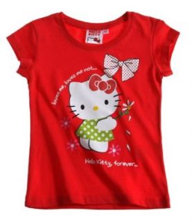 Hello Kitty T Shirt rot Bekleidung