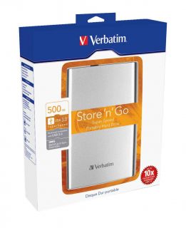 Verbatim 500GB externe Festplatte 2,5 Zoll Computer