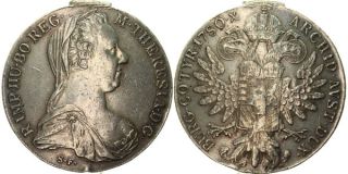 A135 Österreich MARIA THERESIA TALER 1780