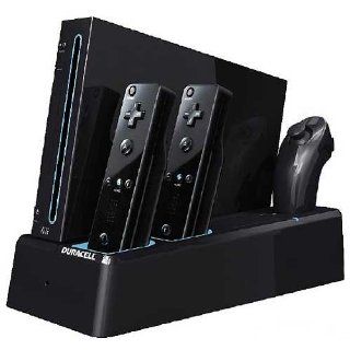 Wii   Duracell Charging Stand, schwarz Games