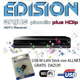Edision Argus Piccollo Plus HD IP Schwarz Digital HDTV 