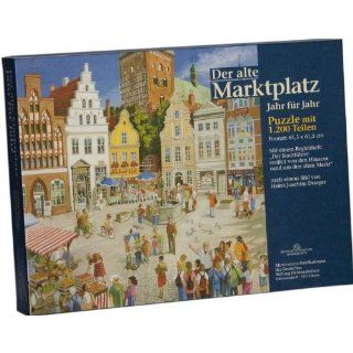 Der alte Marktplatz   Jahr für Jahr Ein Puzzle mit 1.200 Teilen