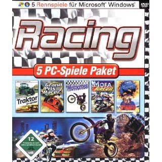 RACING 5 PC Spiele Paket Traktor Simulator   Mofa Racer   Go Trabi Go