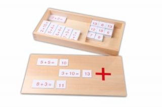 Additionskasten   Montessori Lernspielzeug Mathematik