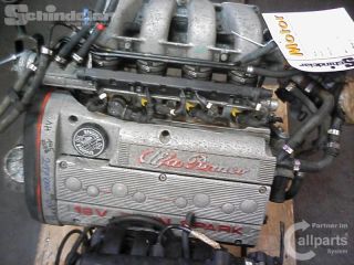 Motor ALFA 145 1,4l 16V TS 76KW 103PS Motorcode AR33503