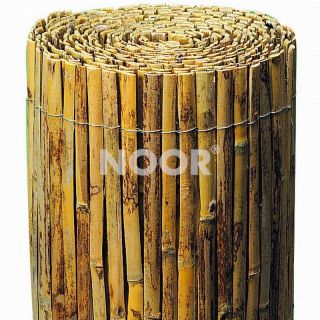 NOOR® Sichtschutzmatte Sichtschutz Bambusmatte Bambus 2x5m