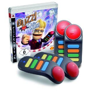 BUZZ   Quiz World + 4 Wireless Buzzer Games