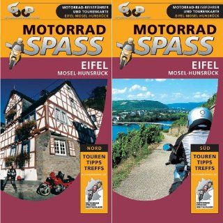 Motorradspaß Eifel / Mosel. Motorrad Reiseführer und Tourenkarte