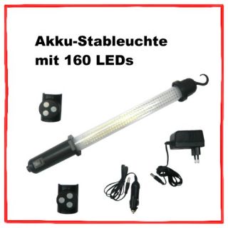 Akku 160 LEDs Dellenlampe Grubenlampe Arbeitsleuchte