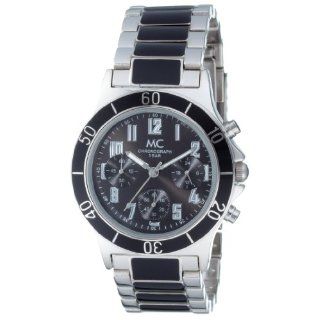 MC Damenarmbanduhr Chronograph Metallband 25764 Uhren