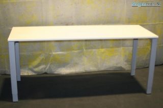 Bene Schreibtisch 160 x 60 cm weiss