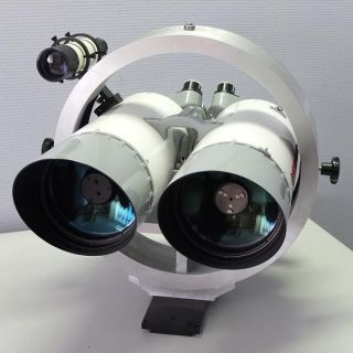 150mm F/12 Maksutov Cassegrain  Binokulares Teleskop mit 45° Einblick