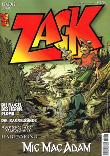 Zack Magazin 162   Dezember 2012 ***NEU 11/2012