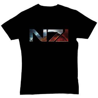 Mass Effect 3 T Shirt Chrome N7 Logo, Größe M