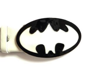 Kunstledergürtel Gürtel Fledermaus Batman Schnalle