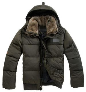 2012 New 2 Farben Herren Ski Daunenjacke Outdoor Winter Hoodie Coat