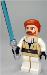 LEGO Star Wars Figur Obi Wan Kenobi (Clone Wars, Bausatz 7676
