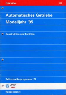SSP 172 VW PASSAT B5 Handbuch Automatikgetriebe 01M