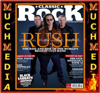 CLASSIC ROCK MAGAZINE 172 JULY 2012 Rush + Black Sabbath + Metallica