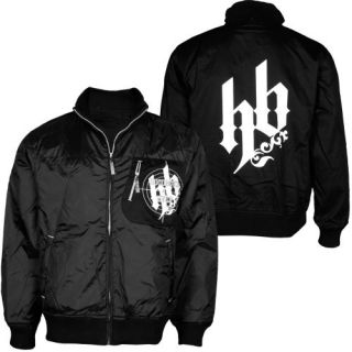 Hoodboyz REVERSIBLE Übergangsjacke Schwarz(33838)