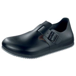 Birkenstock Berufsschuhe Schuhe London aus Naturleder in schwarz