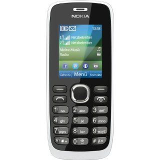 Nokia 112 Handy 1,8 Zoll weiß Elektronik