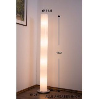 Moderne Stehlampe inklusive Leuchtmittel   Höhe 160 cm von Massive