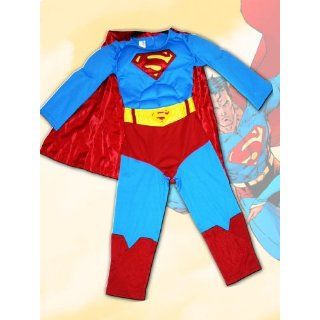 SUPERMAN Kostüm m. Muckies Gr. 104 110 116 NEU Spielzeug