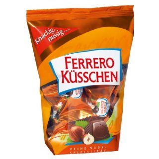 Ferrero Küsschen , 4er Pack (4 x 124 g Packung) 