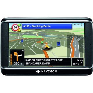 NAVIGON 40 Plus Navigationssystem (10,9cm (4,3 Zoll) Display, Europa