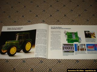 Orig. John Deere Traktor 2040S Prospekt 198?