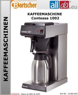 Kaffeemaschine Contessa1002 +Filter +Kanne (A190.043)