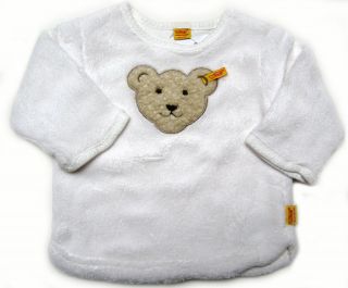 STEIFF® Sweatshirt Plüsch creme Teddy Gr. 56   86 H/W 11/12 NEU