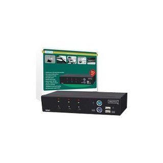 Assmann Digitus Audio Combo KVM Switch für DVI Computer