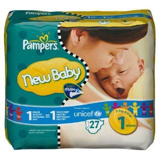 Pampers New Baby Windeln Gr.1 Newborn 2 5 kg Tragepackung, 27