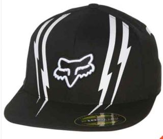 Dominion X Games White Logo 210 Flexfit Fitted Black Hat Cap