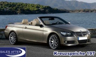 BMW Radsatz E90 E91 E92 E93 Kreuzspeiche 197 255/35 R18