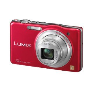 Panasonic Lumix DMC SZ1EG R Digitalkamera 2,9 Zoll rot 
