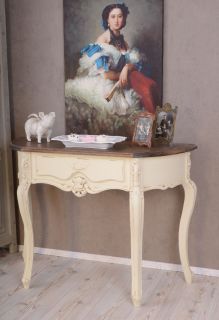 Tischkonsole Marie Antoinette wie aus französichem Chateau Landhaus