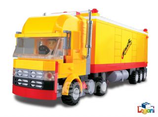 LIGAO Power Truck + Aufleger Nr.37102 362Teile NEU,OVP