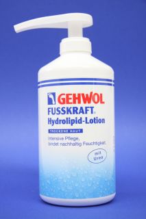 GEHWOL FUSSKRAFT Hydrolipid 500 ml Dose mit Spender