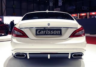 Carlsson Heckschürzeneinsatz mit Diffusor RS für alle Mercedes CLS