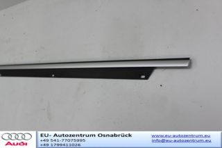 Original Audi Q7 Tür Fenster Zierleiste Aluminium matt rechts vorne