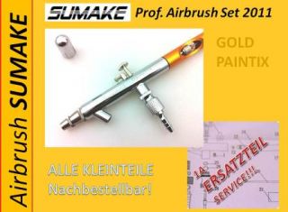 Sumake Airbrush Kompressor Paintix GOLD Airbrush pistole gun Pattern 0