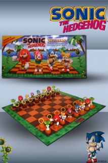 Sonic The Hedgehog 3D Schachspiel Brett  & Gesellschaftsspiele