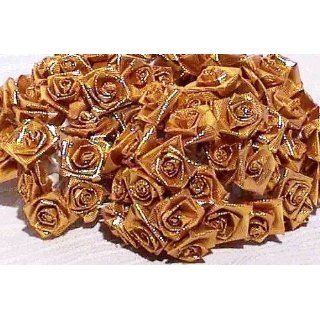 144 Minirosen gold Röschen Dekorosen Tischdeko Rosen Dekoration