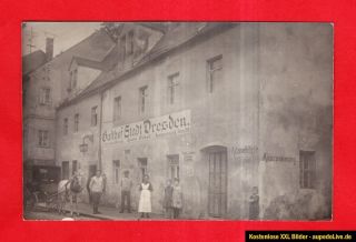 Ak Gasthof Stadt Dresden in Königstein Sachsen um 1900