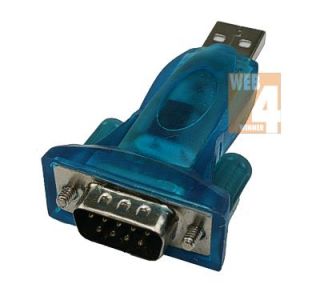 Adapter USB 2.0 auf Seriell RS232 inkl. Kabel CD w4W