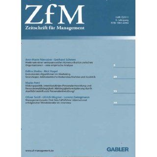 ZfM Zeitschrift für Management [Jahresabo] Zeitschriften